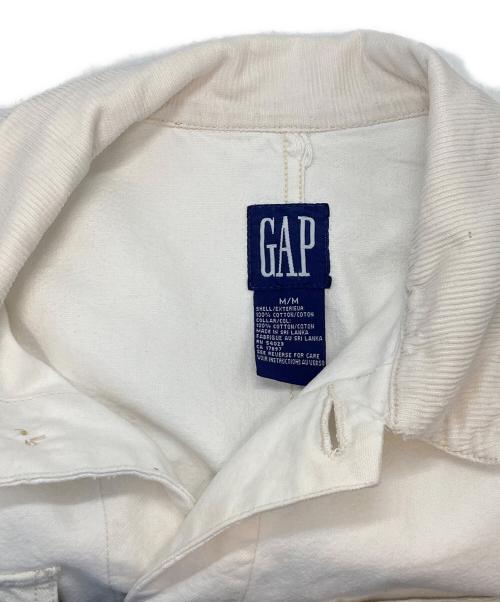 OLD GAP（オールドギャップ）OLD GAP (オールドギャップ) カバーオール ホワイト サイズ:Mの古着・服飾アイテム