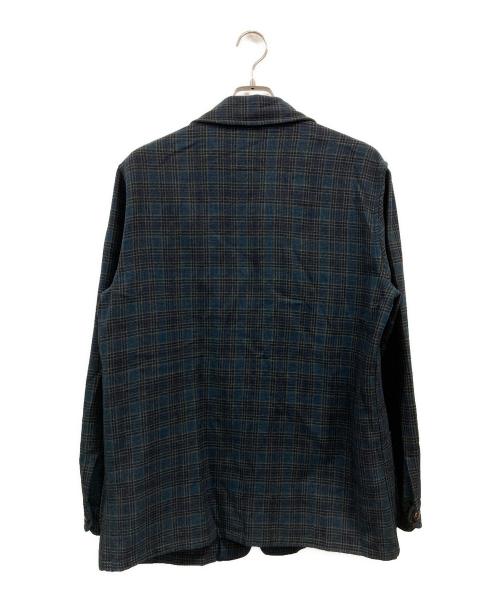 PENDLETON（ペンドルトン）PENDLETON (ペンドルトン) アンコンジャケット グリーン×ブルー サイズ:Ⅼの古着・服飾アイテム