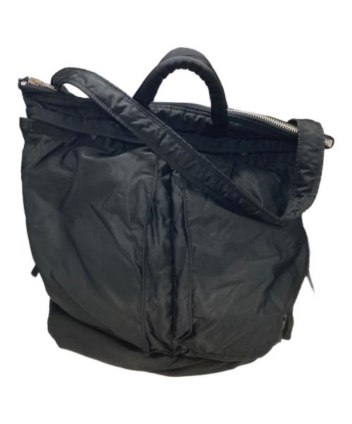 PORTER（ポーター）PORTER (ポーター) ヘルメットショルダーバッグ　ポーター ブラックの古着・服飾アイテム