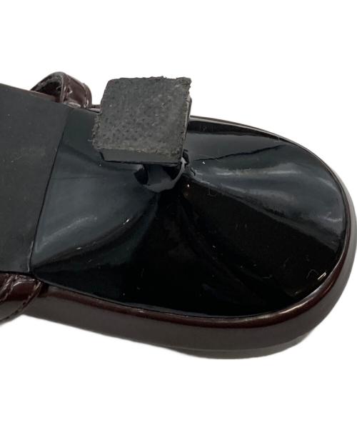 Sea Room lynn（シールームリン）Sea Room lynn (シールームリン) ストラップミュール ブラウン サイズ:Lの古着・服飾アイテム