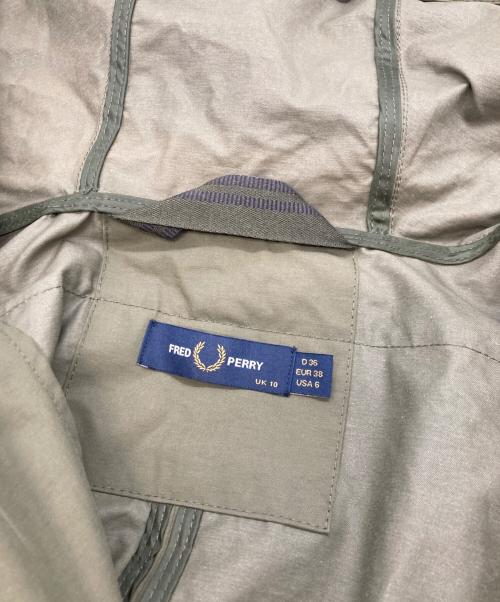 FRED PERRY（フレッドペリー）FRED PERRY (フレッドペリー) SHELL PARKA　フレッドペリー カーキ サイズ:UK10の古着・服飾アイテム