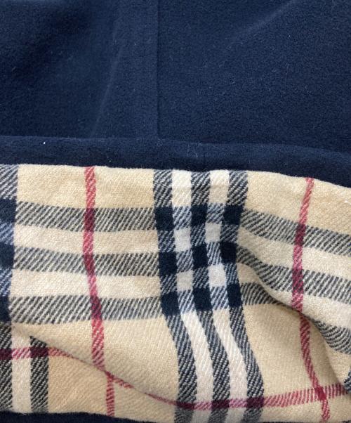 BURBERRY LONDON（バーバリーロンドン）BURBERRY LONDON (バーバリーロンドン) 裏地ノバチェックステンカラーコート ネイビー サイズ:不明の古着・服飾アイテム