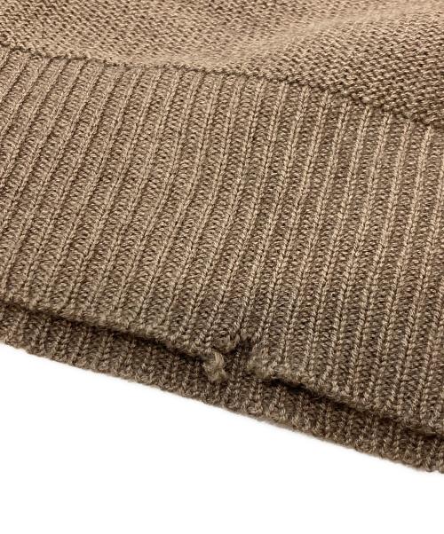 MM6 Maison Margiela（エムエムシックスメゾンマルジェラ）MM6 Maison Margiela (エムエムシックスメゾンマルジェラ) ニット　エムエムシックスメゾンマルジェラ ブラウン サイズ:Ｍの古着・服飾アイテム