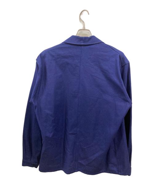 古着（フルギ）古着 (フルギ) コットンフレンチワークジャケット ネイビー サイズ:不明の古着・服飾アイテム