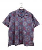 POLO RALPH LAURENポロ・ラルフローレン）の古着「オープンカラーシャツ」｜ブルー×レッド