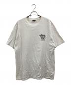 stussyステューシー）の古着「MUSHROOMS IN THE CLOUD TEE」｜ホワイト