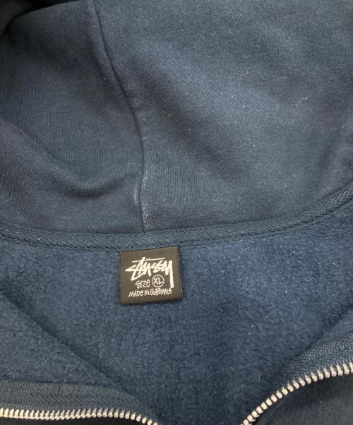 stussy（ステューシー）stussy (ステューシー) PARADISE LOST ZIP HOODIE ネイビー サイズ:XLの古着・服飾アイテム