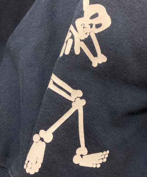 stussy（ステューシー）stussy (ステューシー) PARADISE LOST ZIP HOODIE ネイビー サイズ:XLの古着・服飾アイテム