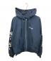 stussy（ステューシー）の古着「PARADISE LOST ZIP HOODIE」｜ネイビー