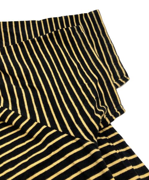 stussy（ステューシー）stussy (ステューシー) Tシャツ ブラック×イエロー サイズ:Lの古着・服飾アイテム