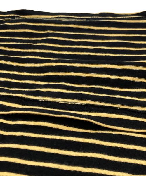 stussy（ステューシー）stussy (ステューシー) Tシャツ ブラック×イエロー サイズ:Lの古着・服飾アイテム