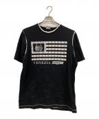 DIESELディーゼル）の古着「Tシャツ」｜ブラック