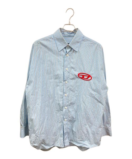 DIESEL（ディーゼル）DIESEL (ディーゼル) S-DOUBLY-STRIPE-NW　ディーゼル　A06351 ブルー サイズ:Ｍの古着・服飾アイテム