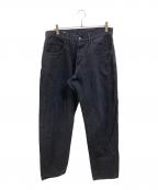 stussyステューシー）の古着「ボタンフライデニムパンツ　ステューシー」｜ブラック