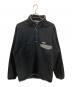 Patagonia（パタゴニア）の古着「シンチラフリーススナップT」｜ブラック