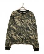 stussyステューシー）の古着「サーマルカットソー」｜グリーン