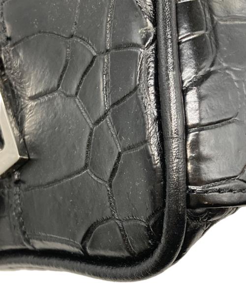 ノーブランド（ノーブランド）ノーブランド  (ノーブランド) セカンドバッグ　JRAマーク付 ブラックの古着・服飾アイテム