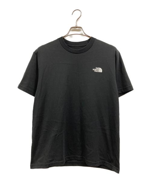 THE NORTH FACE（ザ ノース フェイス）THE NORTH FACE (ザ ノース フェイス) SHORT SLEEVE ENTRANCE PERMISSION TEE ブラック サイズ:Lの古着・服飾アイテム