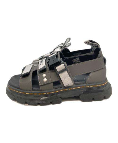 Dr.Martens（ドクターマーチン）Dr.Martens (ドクターマーチン) TRACT PEARSON SANDAL グレー サイズ:Ｌの古着・服飾アイテム