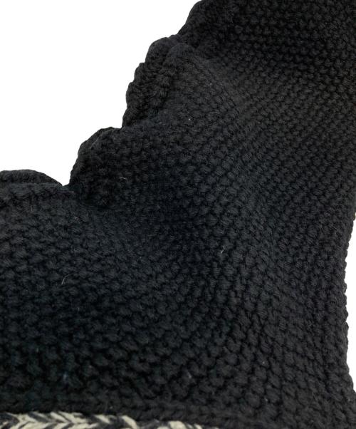 NEIGHBORHOOD（ネイバーフッド）NEIGHBORHOOD (ネイバーフッド) INVERALLAN (インバーアラン) ニットカーディガン ブラック サイズ:不明の古着・服飾アイテム