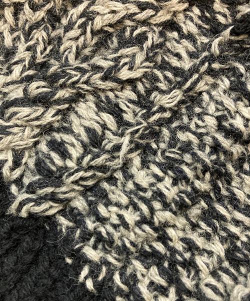 NEIGHBORHOOD（ネイバーフッド）NEIGHBORHOOD (ネイバーフッド) INVERALLAN (インバーアラン) ニットカーディガン ブラック サイズ:不明の古着・服飾アイテム