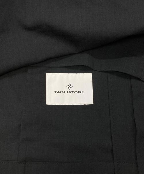 TAGLIATORE（タリアトーレ）TAGLIATORE (タリアトーレ) ジップアップジャケット ブラック サイズ:46の古着・服飾アイテム