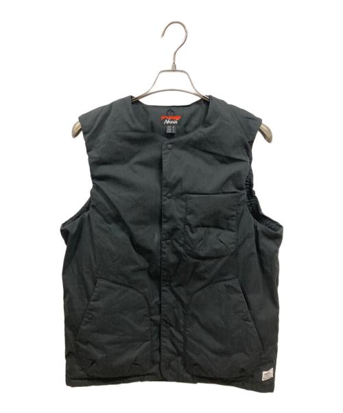 NANGA（ナンガ）NANGA (ナンガ) ダウンベスト グレー サイズ:Ｍの古着・服飾アイテム