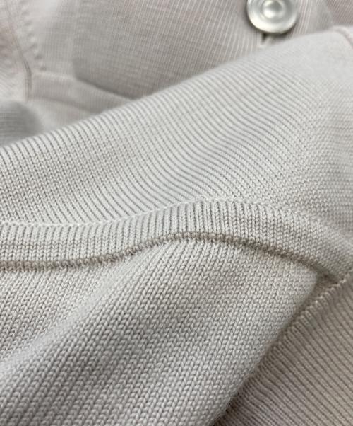 TOMORROW LAND（トゥモローランド）TOMORROW LAND (トゥモローランド) ポリエステルウール ニットGジャン　トゥモローランド　63-02-34-02011 ベージュ サイズ:Ｍの古着・服飾アイテム