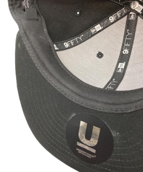 UNDERCOVER（アンダーカバー）UNDERCOVER (アンダーカバー) New Era (ニューエラ) ベースボールキャップ ブラックの古着・服飾アイテム