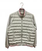 POLO RALPH LAURENポロ・ラルフローレン）の古着「キルティングダウンジャケット　ポロ・ラルフローレン」｜グレー