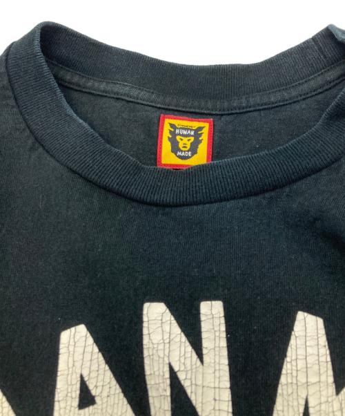 HUMAN MADE（ヒューマンメイド）HUMAN MADE (ヒューマンメイド) GRAPHIC L/S T-SHIRT　ヒューマンメイド ブラック サイズ:Ｌの古着・服飾アイテム