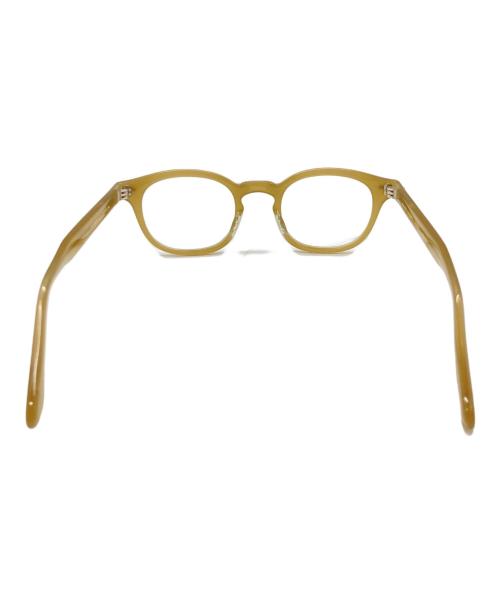 KANEKO OPTICAL（金子眼鏡）kaneko optical (金子眼鏡) UNITED ARROWS (ユナイテッドアローズ) 伊達眼鏡 ベージュの古着・服飾アイテム