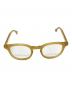 kaneko optical (金子眼鏡) UNITED ARROWS (ユナイテッドアローズ) 伊達眼鏡 ベージュ：9000円