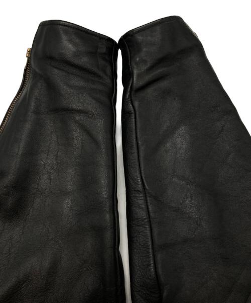 HARLEY-DAVIDSON（ハーレーダビッドソン）HARLEY-DAVIDSON (ハーレーダビッドソン) ダブルライダースレザージャケット ブラック サイズ:SIZE44の古着・服飾アイテム