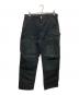 CarHartt（カーハート）の古着「DOUBLE FRONT UTILITY WORK PANT」｜ブラック