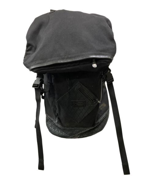 RUDE GALLERY BLACK REBEL（ルードギャラリー ブラックレーベル）RUDE GALLERY BLACK REBEL (ルードギャラリー ブラックレーベル) DAY TRIPPER BACK PAK　ルードギャラリー ブラックレーベル ブラックの古着・服飾アイテム