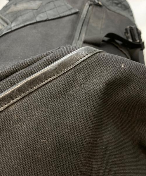 RUDE GALLERY BLACK REBEL（ルードギャラリー ブラックレーベル）RUDE GALLERY BLACK REBEL (ルードギャラリー ブラックレーベル) DAY TRIPPER BACK PAK　ルードギャラリー ブラックレーベル ブラックの古着・服飾アイテム