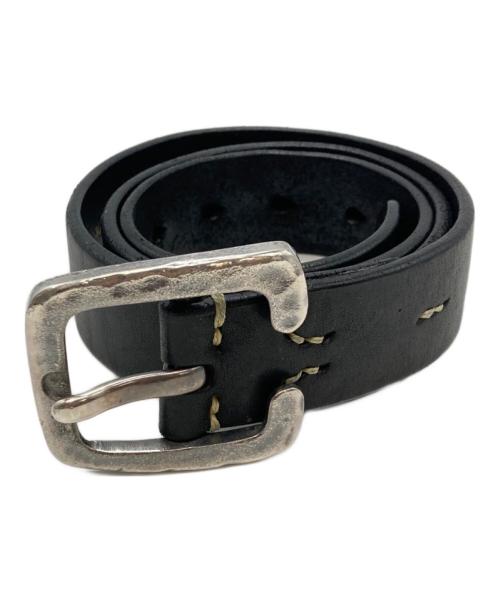 VINTAGE WORKS（ヴィンテージワークス）VINTAGE WORKS (ヴィンテージワークス) Leather belt 7Hole ブラック サイズ:35/89の古着・服飾アイテム