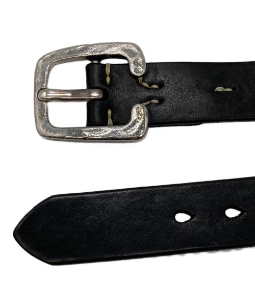 VINTAGE WORKS（ヴィンテージワークス）VINTAGE WORKS (ヴィンテージワークス) Leather belt 7Hole ブラック サイズ:35/89の古着・服飾アイテム