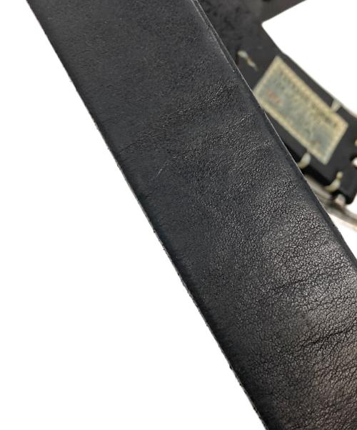 VINTAGE WORKS（ヴィンテージワークス）VINTAGE WORKS (ヴィンテージワークス) Leather belt 7Hole ブラック サイズ:35/89の古着・服飾アイテム