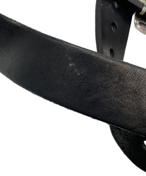 VINTAGE WORKS（ヴィンテージワークス）VINTAGE WORKS (ヴィンテージワークス) Leather belt 7Hole ブラック サイズ:35/89の古着・服飾アイテム