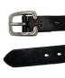 VINTAGE WORKS (ヴィンテージワークス) Leather belt 7Hole ブラック サイズ:35/89：10000円