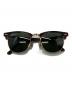 RAY-BAN（レイバン）の古着「CLUBMASTERサングラス」｜ゴールド