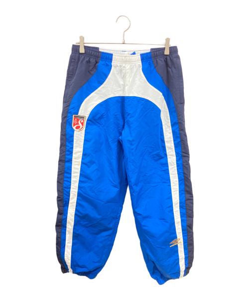 SUPREME（シュプリーム）SUPREME (シュプリーム) UMBRO (アンブロ) Track Pant　シュプリーム　アンブロ　18829 ブルー×ホワイト サイズ:Sの古着・服飾アイテム