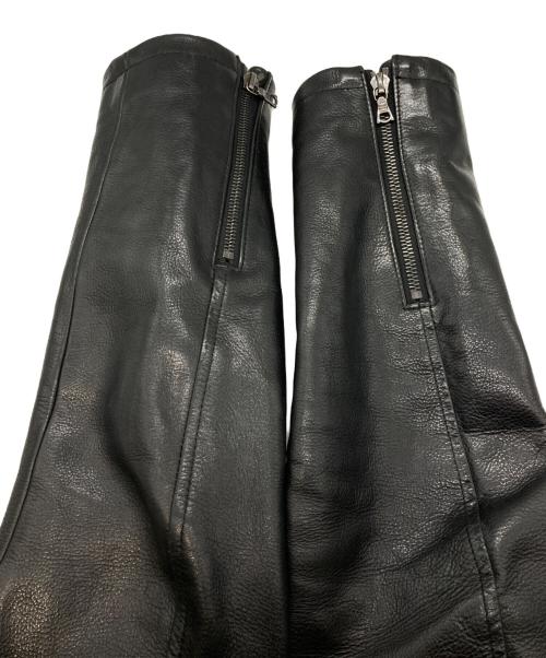 BLUE WORK（ブルーワーク）BLUE WORK (ブルーワーク) セミダブル ライダース ブラック サイズ:Ｍの古着・服飾アイテム