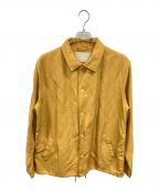 中川政七商店ナカガワマサシチショウテン）の古着「リネン混コーチジャケット」｜イエロー