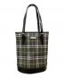 BURBERRY BLUE LABEL（バーバリーロンドンブルーレーベル）の古着「バケツ型トートバッグ　バーバリーロンドンブルーレーベル　BT601-475」｜グリーン