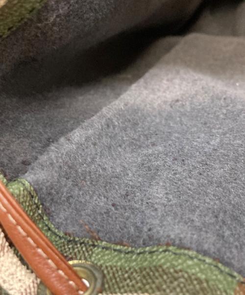 Burberry's（バーバリー）Burberry's (バーバリーズ) 巾着ショルダーバッグ　バーバリーズ　 グリーンの古着・服飾アイテム