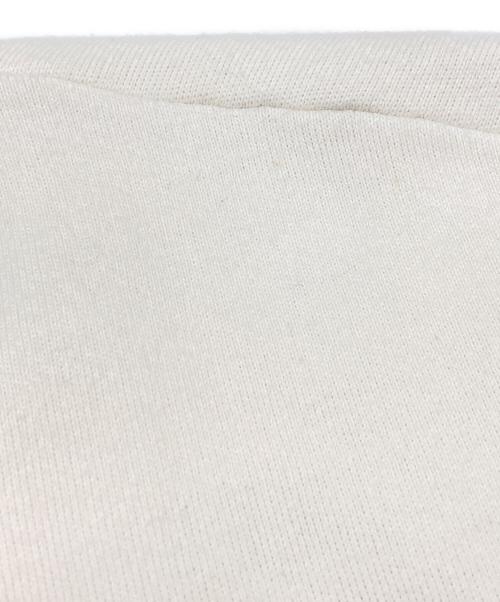 CABAN（キャバン）CABaN (キャバン) コットンカシミヤ クルーネックカーディガン ホワイト サイズ:Ｍの古着・服飾アイテム