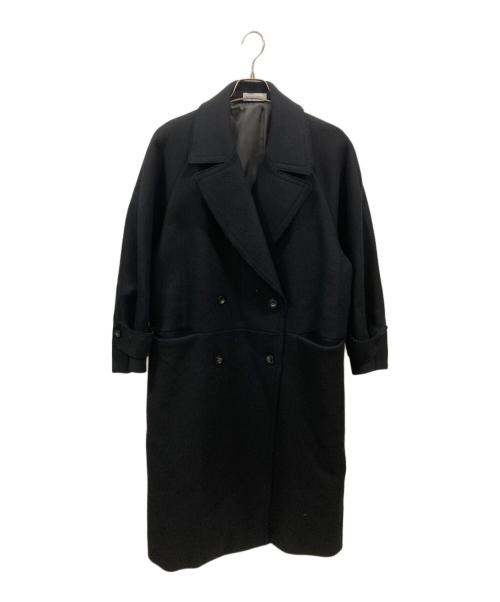 MAISON SPECIAL（メゾンスペシャル）MAISON SPECIAL (メゾンスペシャル) Super140 Melton Over Coat ブラック サイズ:Ｍの古着・服飾アイテム